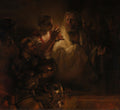 The Denial of St Peter Poster | Rembrandt van Rijn Art Print (1660)