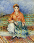 Algerian Girl Poster | Pierre-Auguste Renoir Art Print (1881)