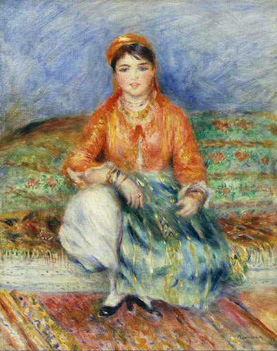 Algerian Girl Poster | Pierre-Auguste Renoir Art Print (1881)
