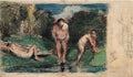 Bathers at Rest Poster | Paul Cézanne Art Print (1875)