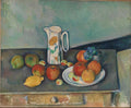 Still Life with Jug and Fruit Poster | Paul Cézanne Art Print (1886)