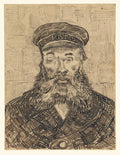 Portrait of Joseph Roulin II Poster | Vincent van Gogh Art Print (1888)