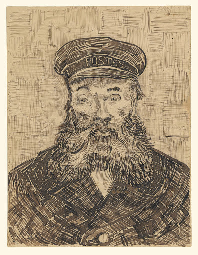 Portrait of Joseph Roulin II Poster | Vincent van Gogh Art Print (1888)