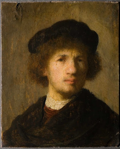 Self-Portrait IV Poster | Rembrandt van Rijn Art Print (1630)