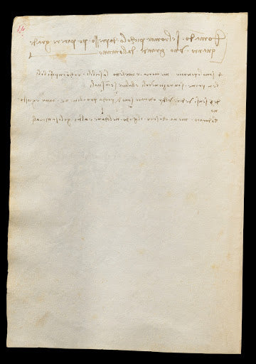 Codex Trivulzianus Page 14 Poster | Leonardo da Vinci Art Print (1487)