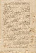 Notes and Sketches on a Deluge Poster | Leonardo da Vinci Art Print (1517)