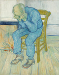 At Eternity's Gate (Sorrowing Old Man) Poster | Vincent van Gogh Art Print (1890)