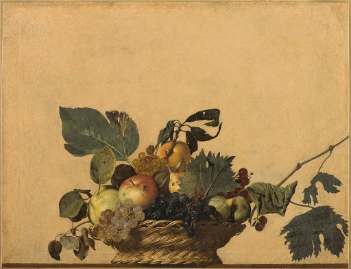 Basket of Fruit Poster | Caravaggio Art Print (1599)