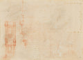 Studies of Water, and a Seated Old Man Poster | Leonardo da Vinci Art Print (1512)