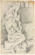 Sketch of an Anatomical Sculpture Poster | Paul Cézanne Art Print (1881)