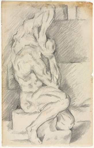 Sketch of an Anatomical Sculpture Poster | Paul Cézanne Art Print (1881)