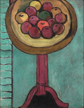 Bowl of Apples on a Table Poster | Henri Matisse Art Print (1916)