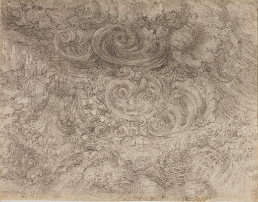 A Deluge III Poster | Leonardo da Vinci Art Print (1517)
