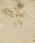 Horses and Soldiers Poster | Leonardo da Vinci Art Print (1503)