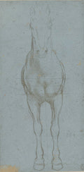 A Study of a Horse Poster | Leonardo da Vinci Art Print (1490)