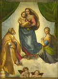 The Sistine Madonna Poster | Raphael Art Print (1512)