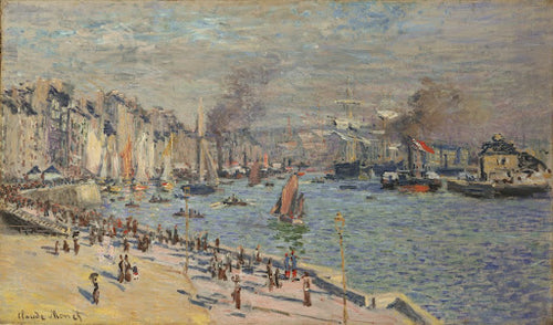 Port of Le Havre Poster | Claude Monet Art Print