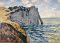 The Cliff of Aval, Etrétat Poster | Claude Monet Art Print (1885)