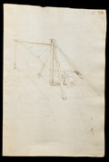 Codex Trivulzianus Page 63 Poster | Leonardo da Vinci Art Print (1487)
