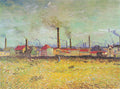 Factories at Clichy Poster | Vincent van Gogh Art Print (1887)