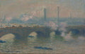 Waterloo Bridge, Gray Day Poster | Claude Monet Art Print (1903)