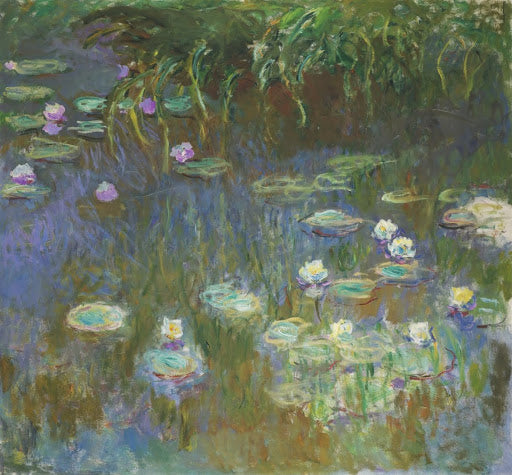 Water Lilies VII Poster | Claude Monet Art Print (1922)
