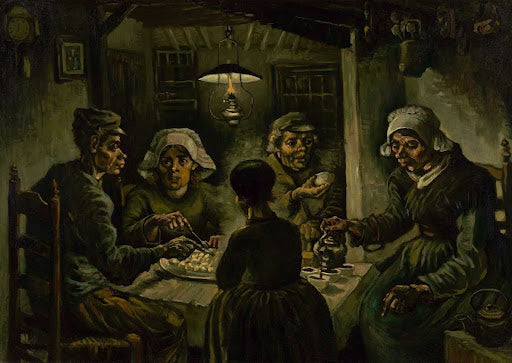 The Potato Eaters Poster | Vincent van Gogh Art Print (1885)