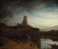 The Mill Poster | Rembrandt van Rijn Art Print (1645)