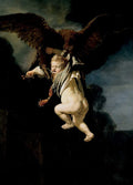 The Abduction of Ganymede Poster | Rembrandt van Rijn Art Print (1635)