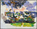 The Garden at Les Lauves Poster | Paul Cézanne Art Print (1906)