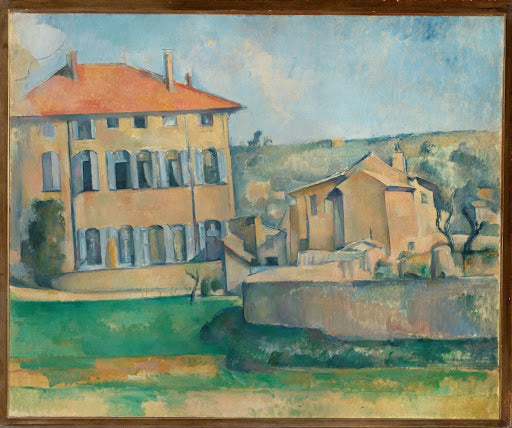 The House at Jas de Bouffan Poster | Paul Cézanne Art Print (1885)
