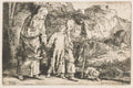 Christ Returning from the Temple with His Parents Poster | Rembrandt van Rijn Art Print (1654)