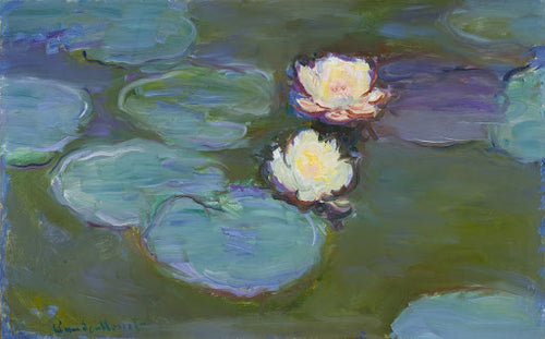 Water Lilies (1897) Poster | Claude Monet Art Print (1897)