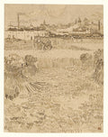 Arles: View from the Wheatfields Poster | Vincent van Gogh Art Print (1888)