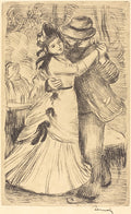 Dance in the Country II Poster | Pierre-Auguste Renoir Art Print (1890)