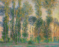 Poplars at Giverny Poster | Claude Monet Art Print (1887)