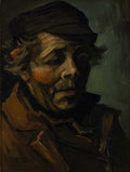 Head of a Peasant Poster | Vincent van Gogh Art Print (1884)