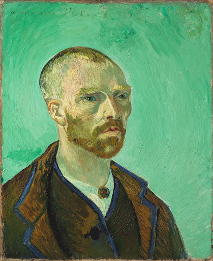 Self-Portrait Dedicated to Paul Gauguin Poster | Vincent van Gogh Art Print (1888)