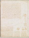 Codex Leicester Folio 3v Poster | Leonardo da Vinci Art Print (1506)