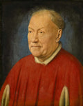 Portrait of Cardinal Niccolò Albergati Poster | Jan van Eyck Art Print (1435)