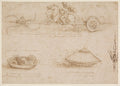 Military Machines Poster | Leonardo da Vinci Art Print (1485)