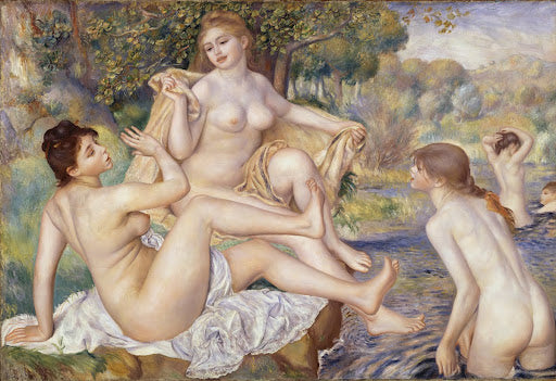The Large Bathers Poster | Pierre-Auguste Renoir Art Print (1887)