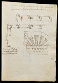 Codex Trivulzianus Page 7 Poster | Leonardo da Vinci Art Print (1487)