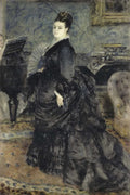 Portrait of Madame Georges Hartmann Poster | Pierre-Auguste Renoir Art Print (1874)