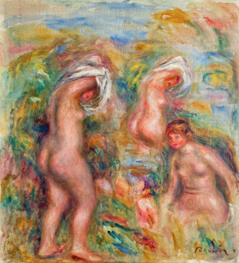 The Bathers II Poster | Pierre-Auguste Renoir Art Print (1900)