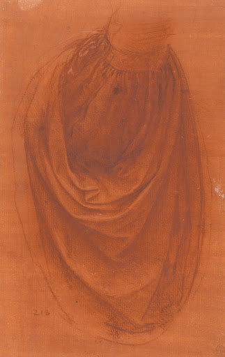 The Drapery of a Sleeve Poster | Leonardo da Vinci Art Print (1504)