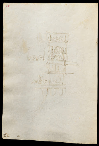 Codex Trivulzianus Page 42 Poster | Leonardo da Vinci Art Print (1487)