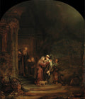The Visitation Poster | Rembrandt van Rijn Art Print (1640)