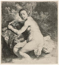 Diana at the Bath Poster | Rembrandt van Rijn Art Print (1631)
