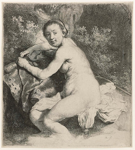 Diana at the Bath Poster | Rembrandt van Rijn Art Print (1631)